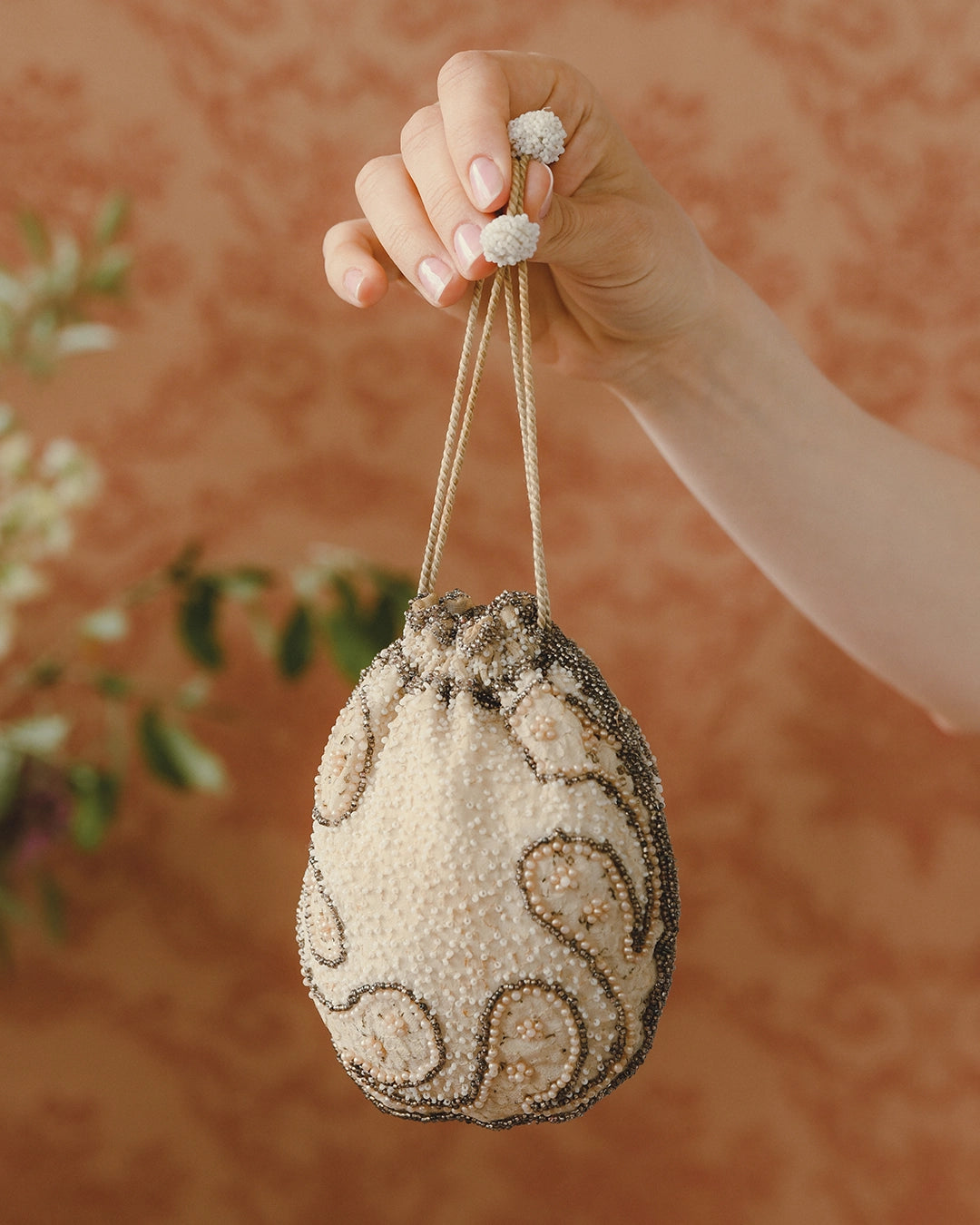 Antique Beaded Evening Bag