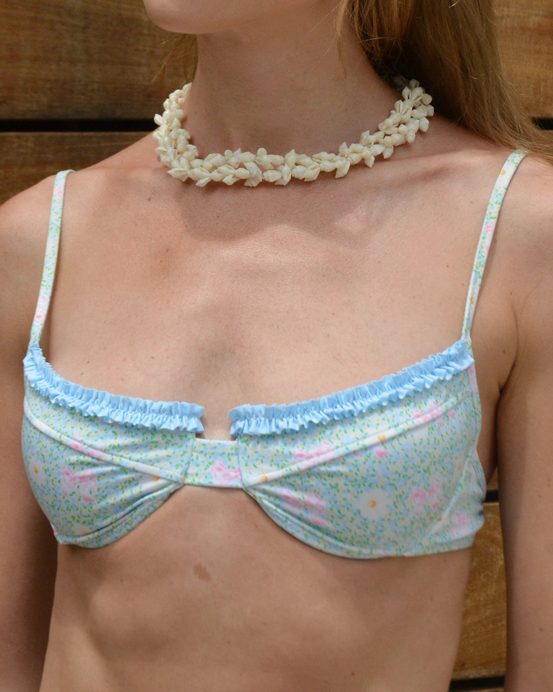 Vintage Twisted Ivory Seashell Necklace
