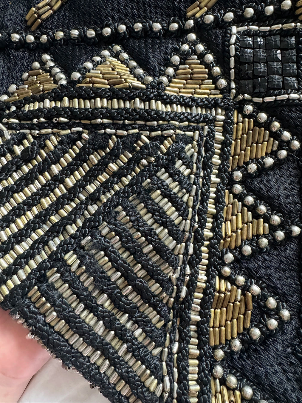 Vintage Gianni Versace Spring 1990 Embellished Top