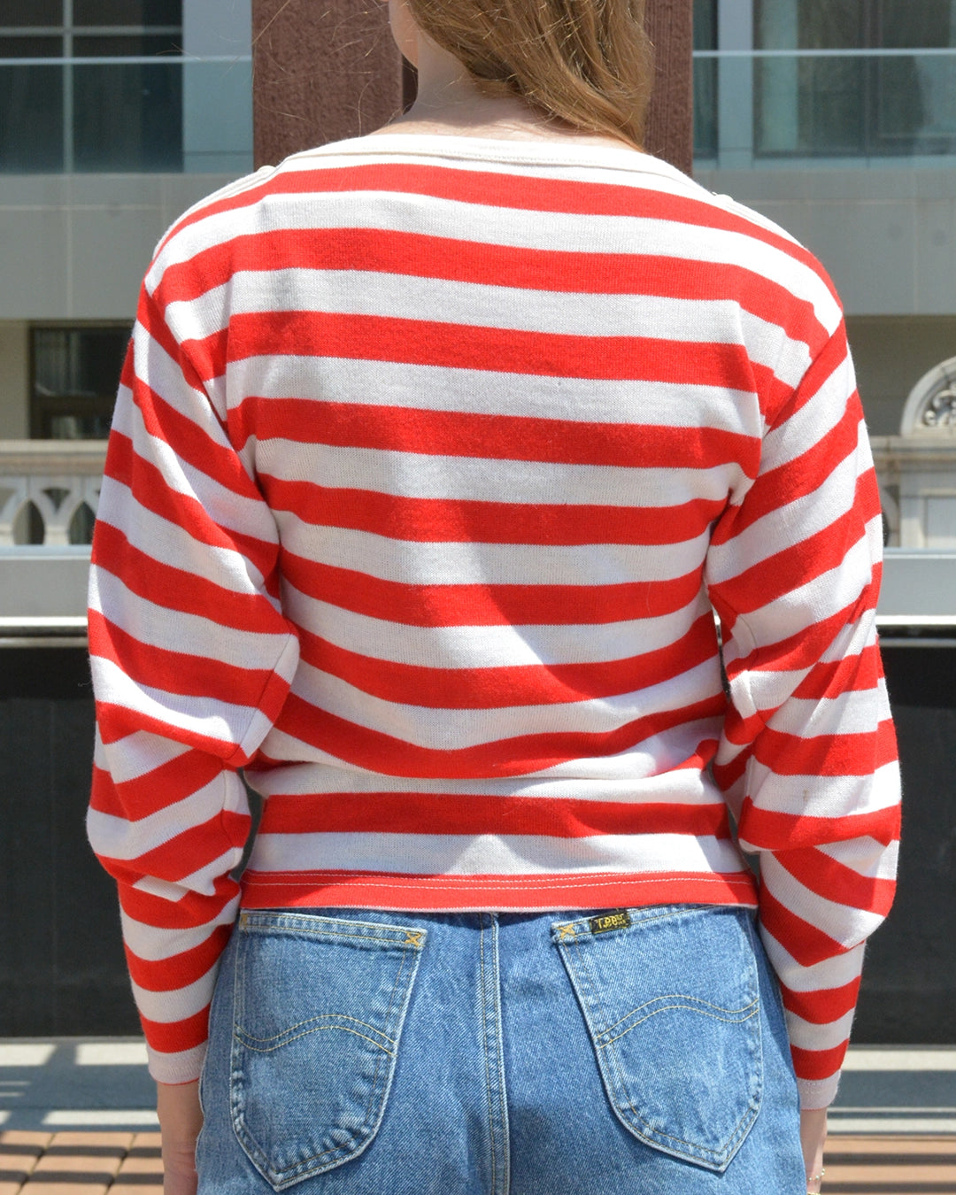Italian Vintage Stars-and-Stripes Nautical Knit