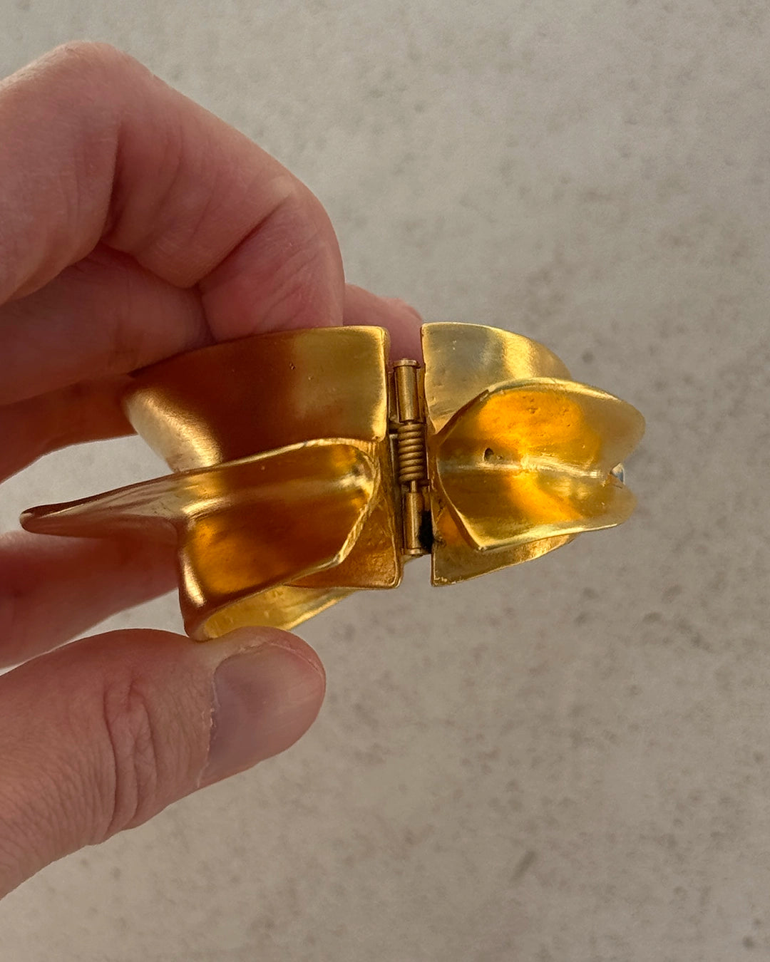 Kenneth Lane Sculptural Gold Cuff