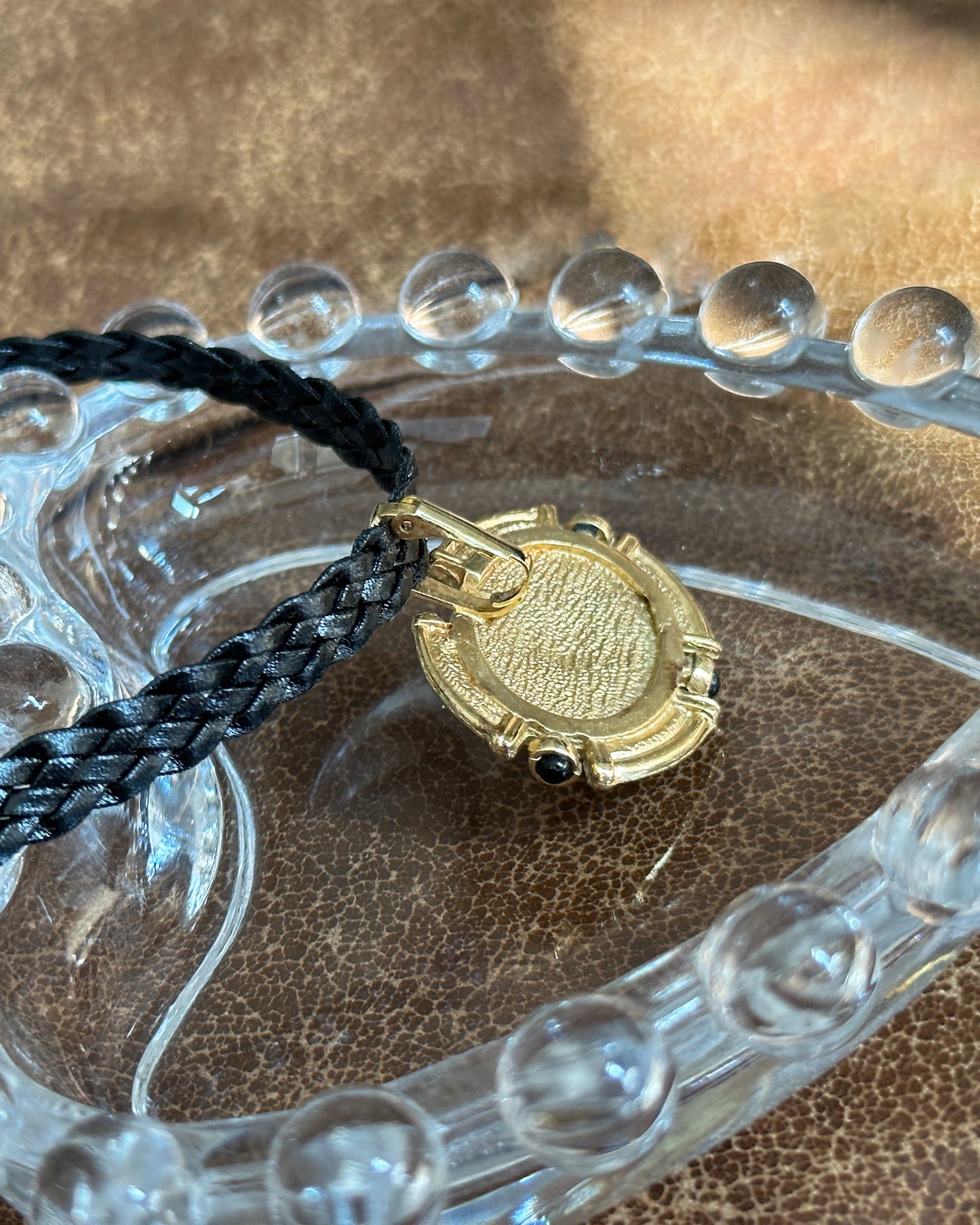 Vintage Etruscan Revival Pendant Choker