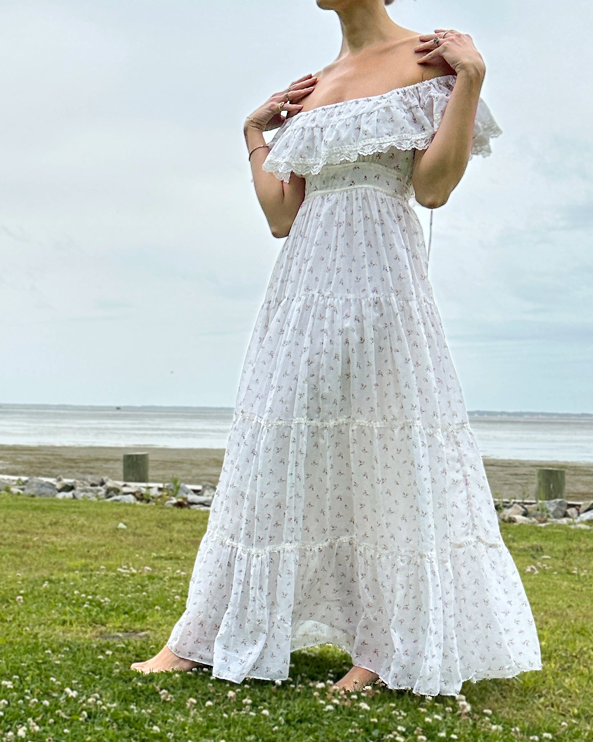 Vintage gunne online sax dress