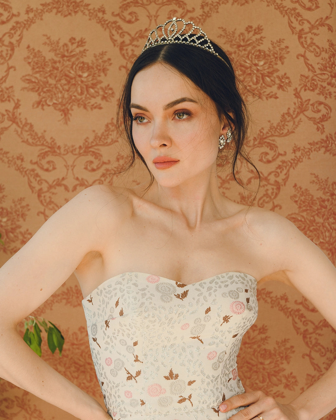 Vintage 1950s Diamanté Tiara