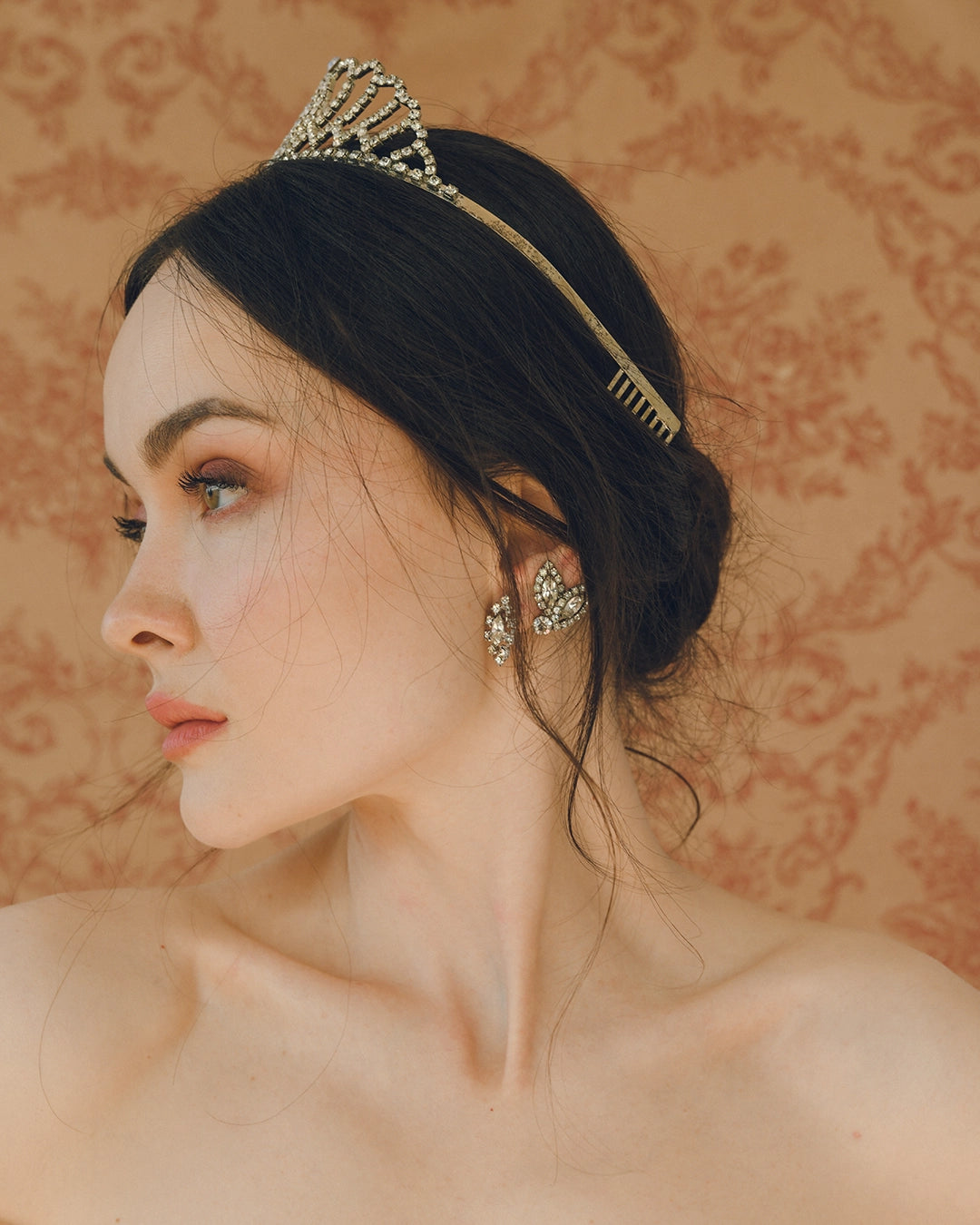 Vintage 1950s Diamanté Tiara