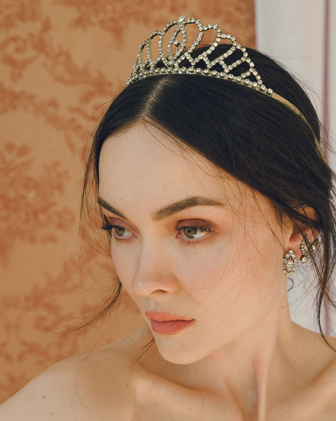 Vintage 1950s Diamanté Tiara