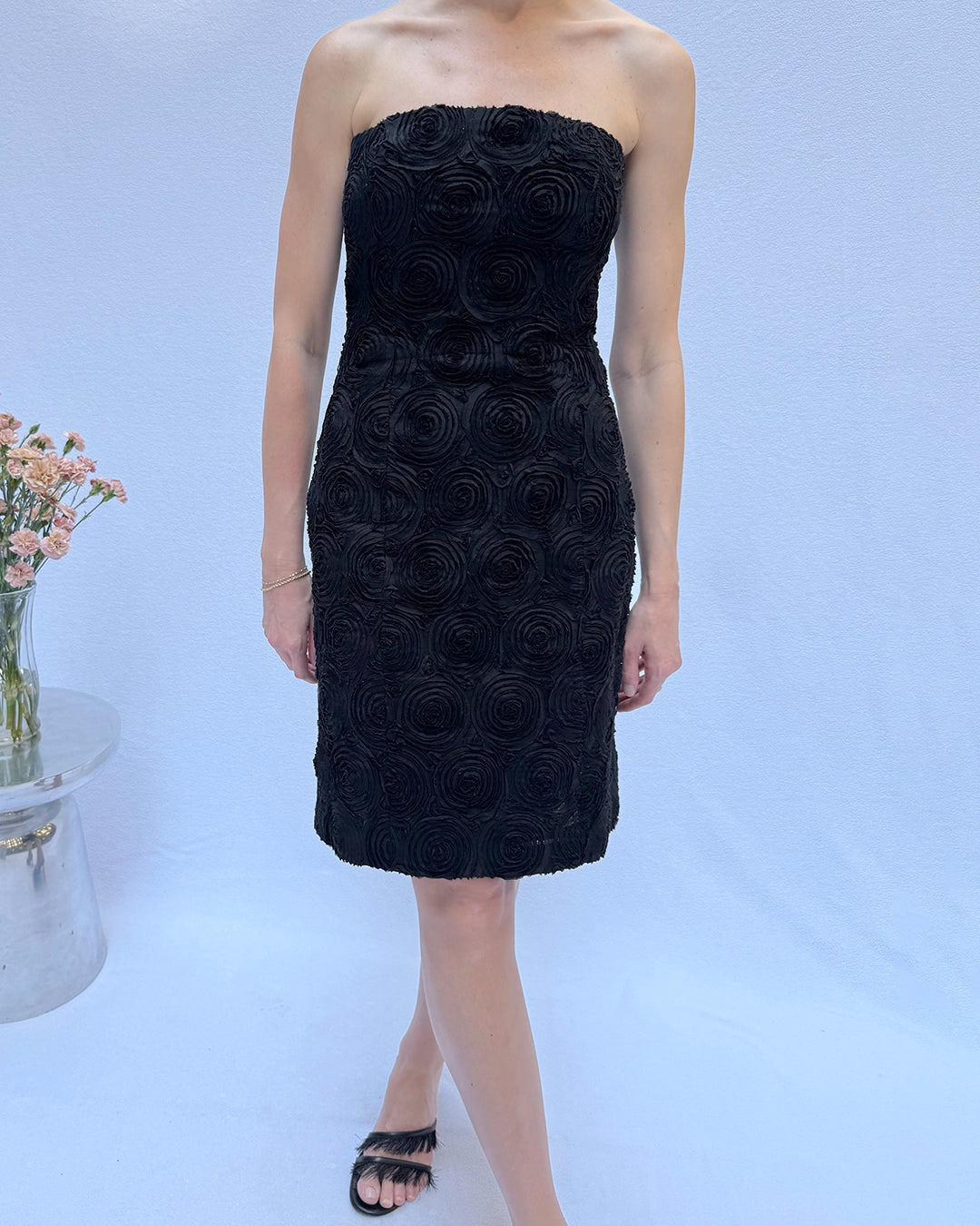Vintage Calvin Klein Black Cocktail Dress
