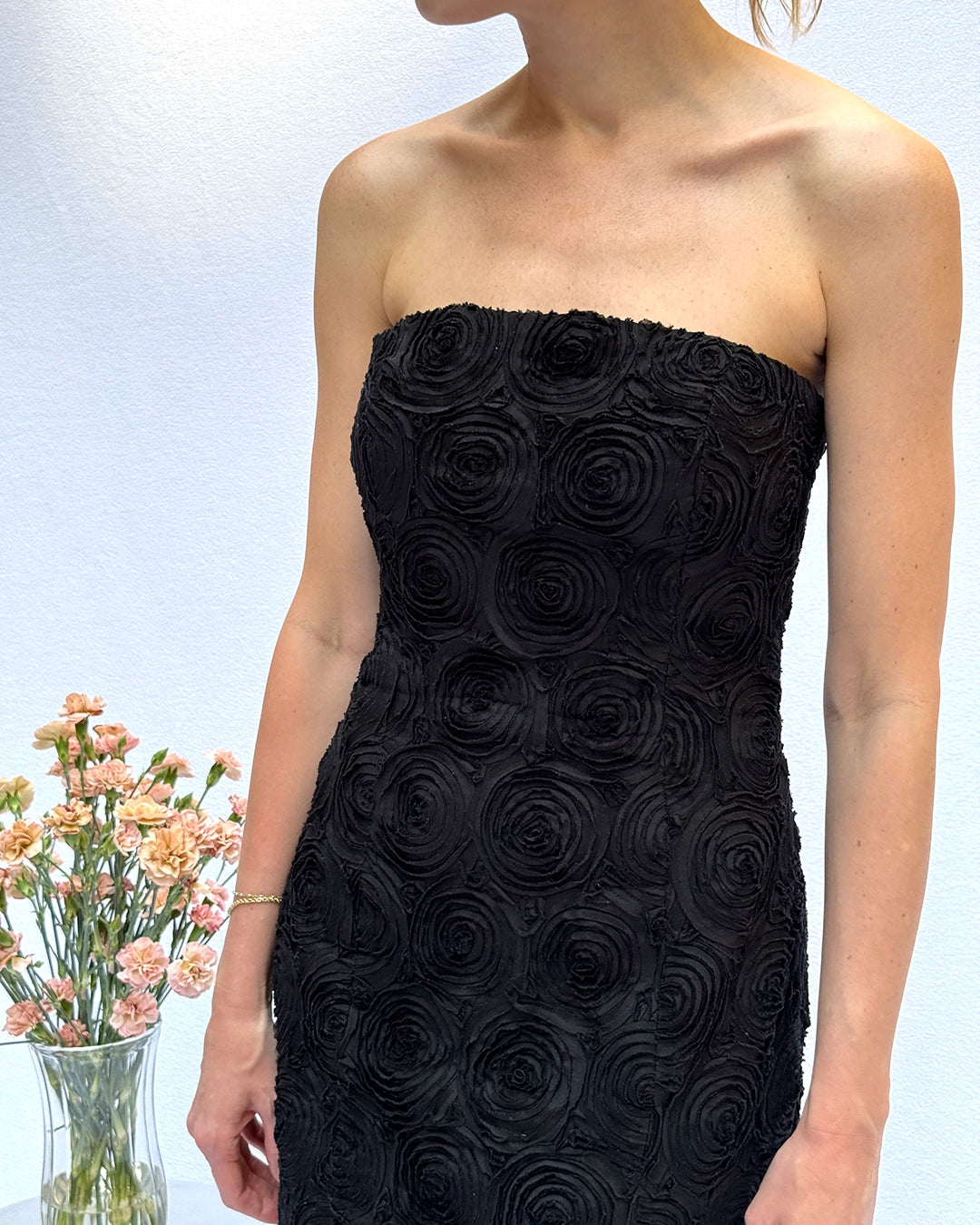 Vintage Calvin Klein Black Cocktail Dress