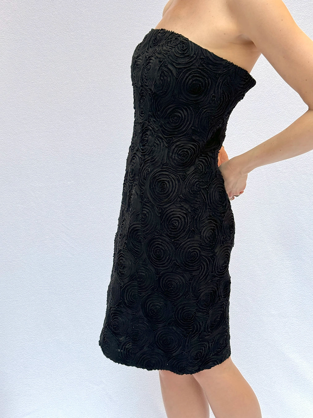 Vintage Calvin Klein Black Cocktail Dress