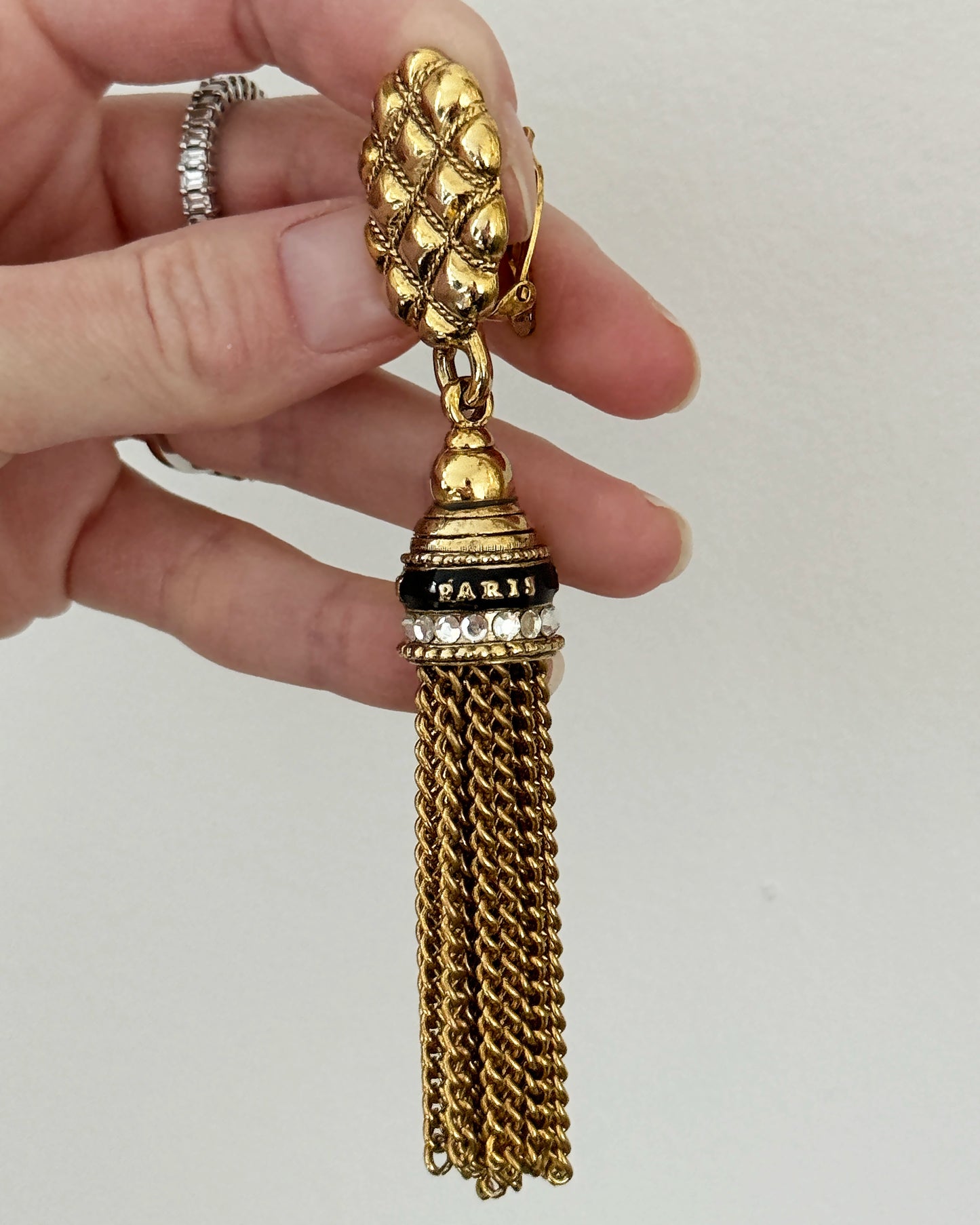 Vintage Pierre Balmain Tassel Earrings