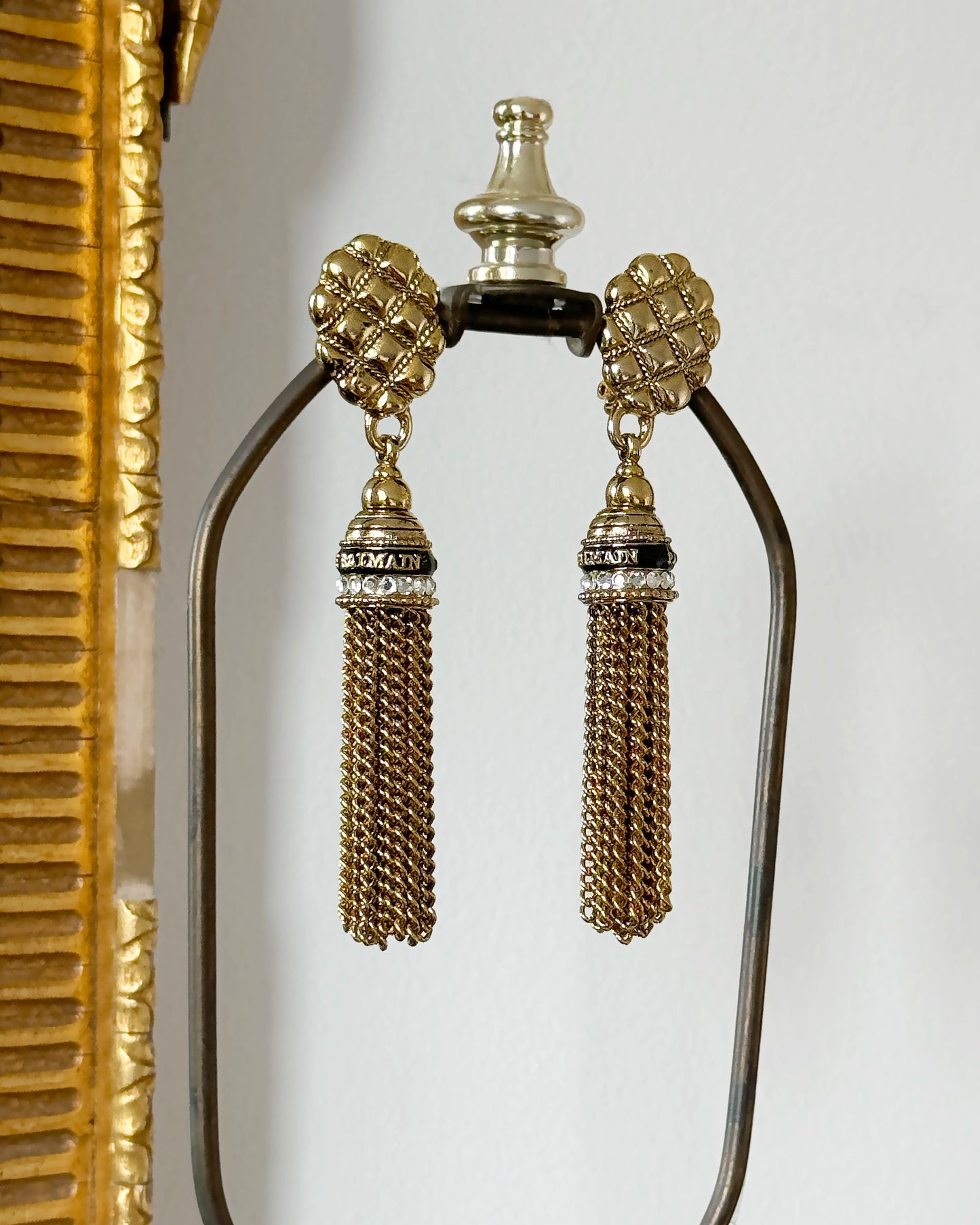 Vintage Pierre Balmain Tassel Earrings