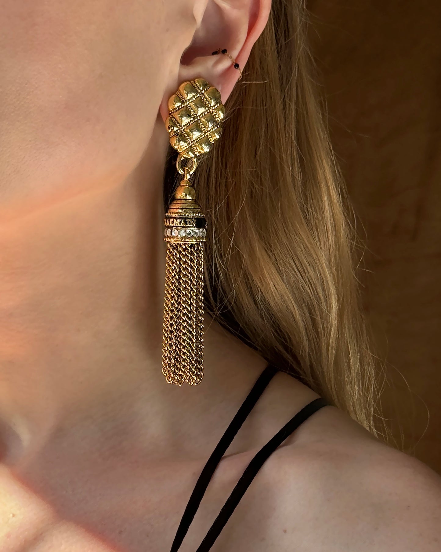 Vintage Pierre Balmain Tassel Earrings