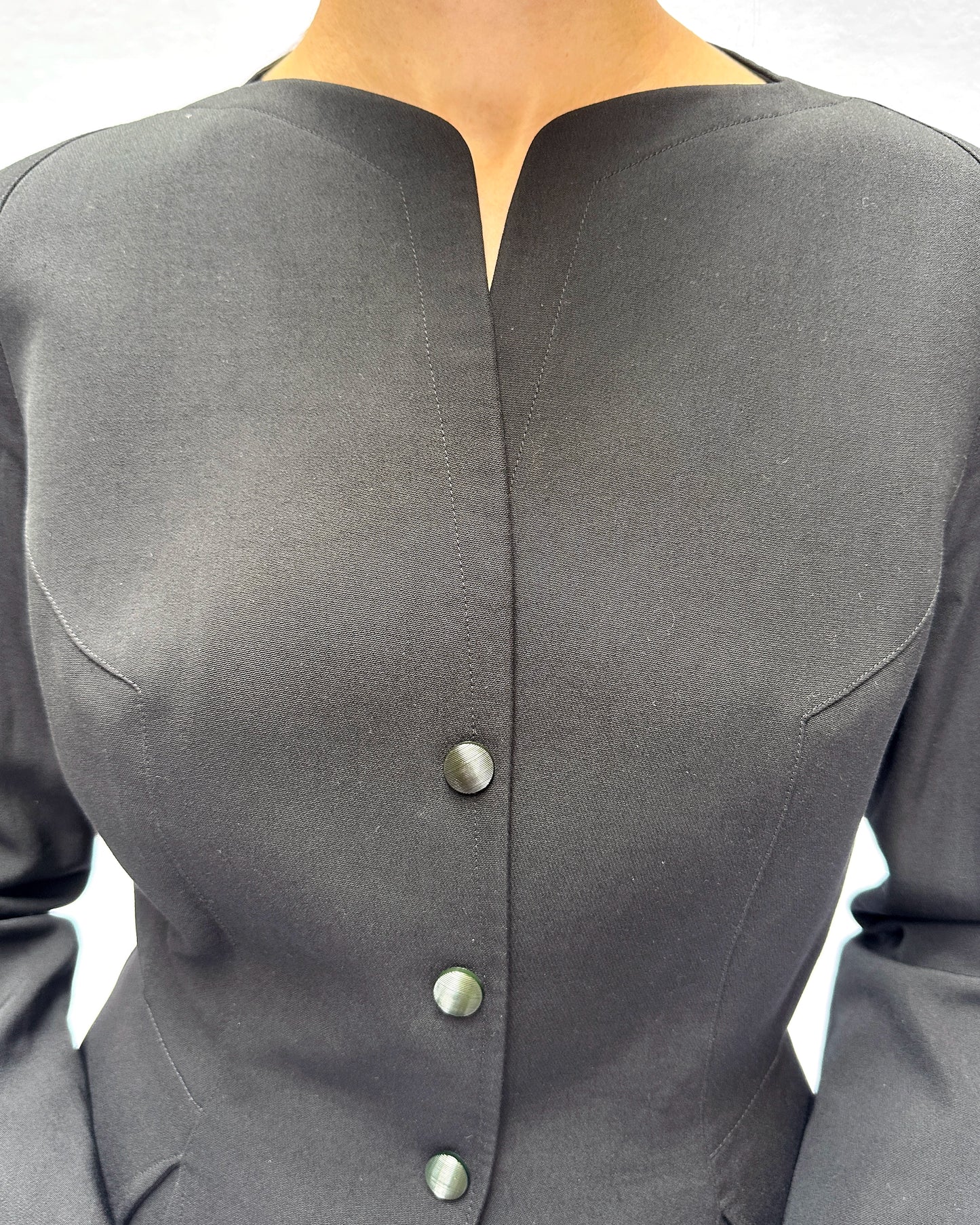 Vintage Thierry Mugler Star Pocket Jacket + Skirt Suit