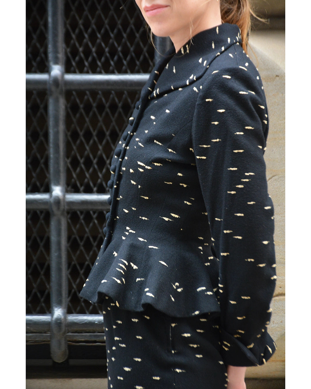 Vintage 1940s Lilli Ann Wool Skirt Suit