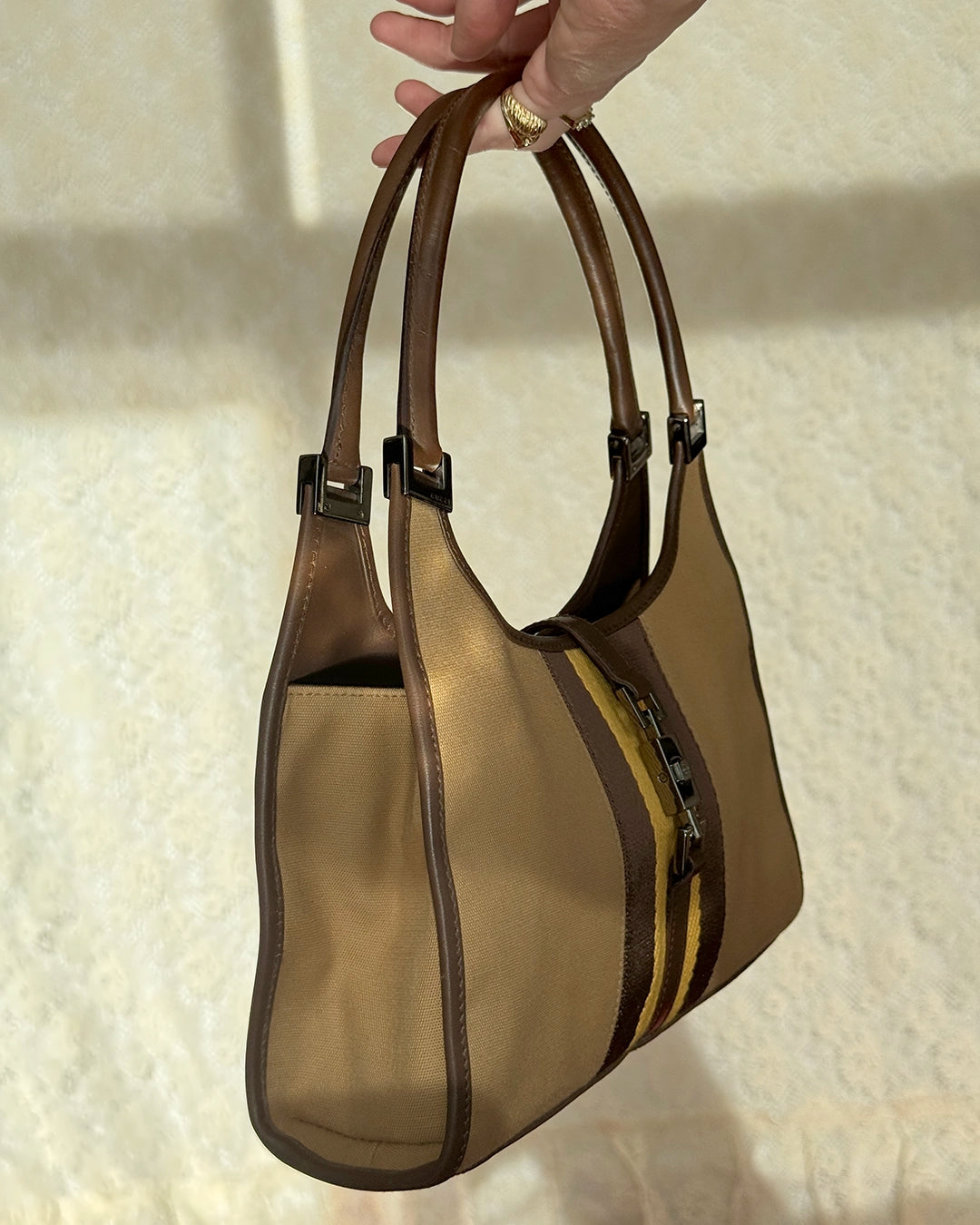 Vintage 90s Gucci Bardot Bag, Tom Ford-Era Gucci