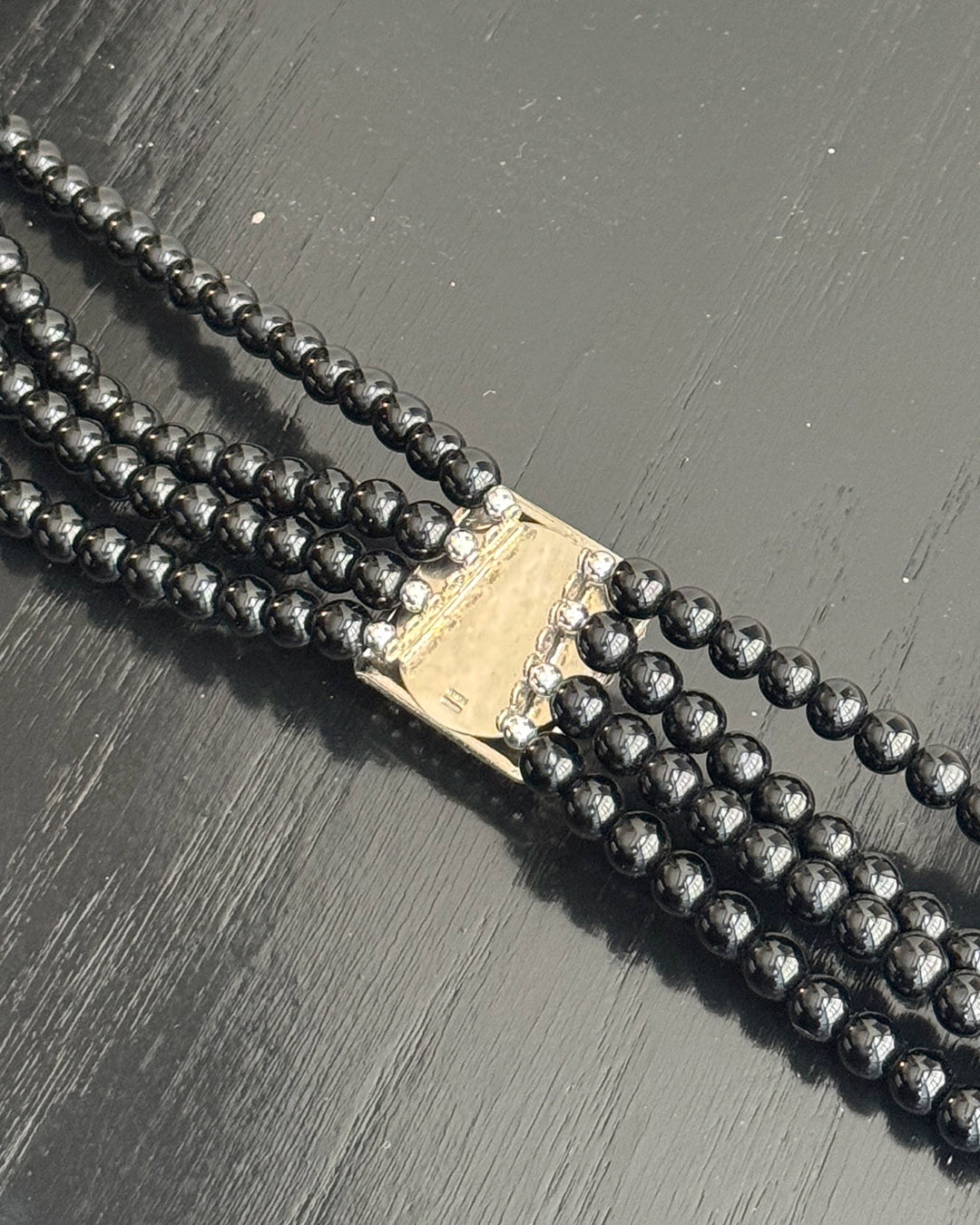 Vintage Chunky Multi-Strand Choker Necklace