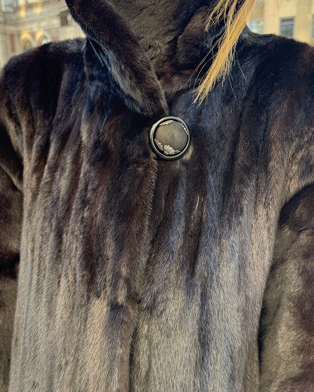 Vintage Full Length Mink Fur Coat