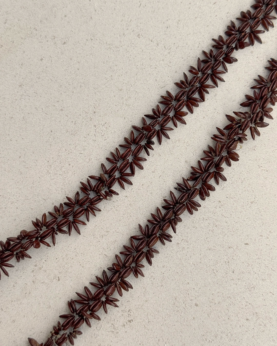 Vintage Hawaiian Koa Seed Necklace