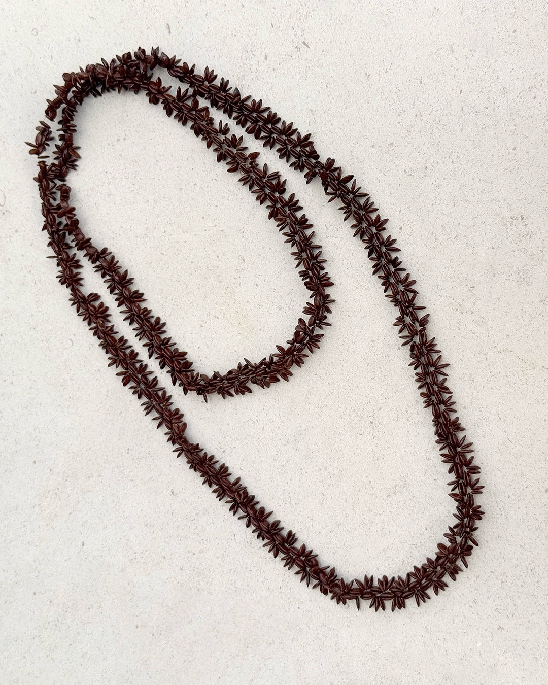 Vintage Hawaiian Koa Seed Necklace