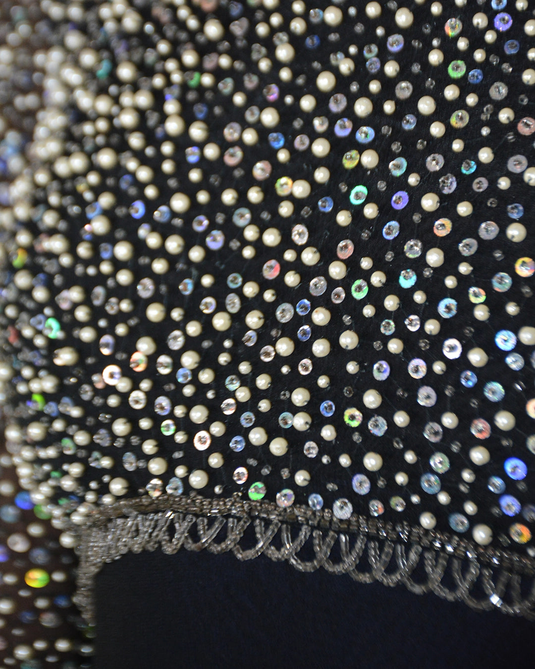 Vintage Naeem Khan Embellished Silk Gown, Riazee Collection