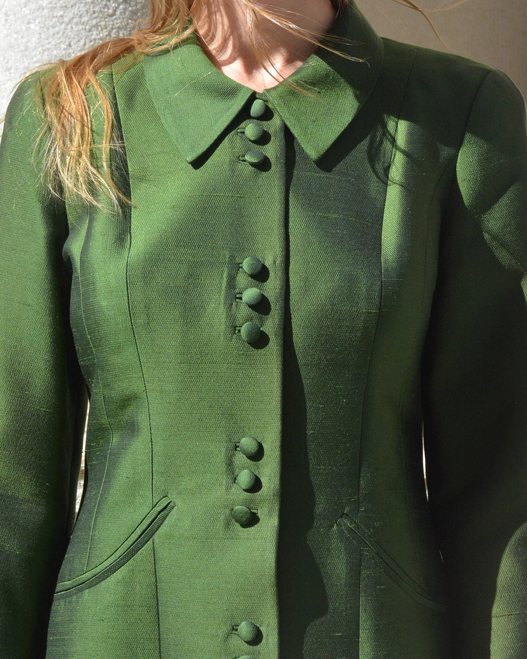 Vintage Sander Witlin Couture Coat Dress