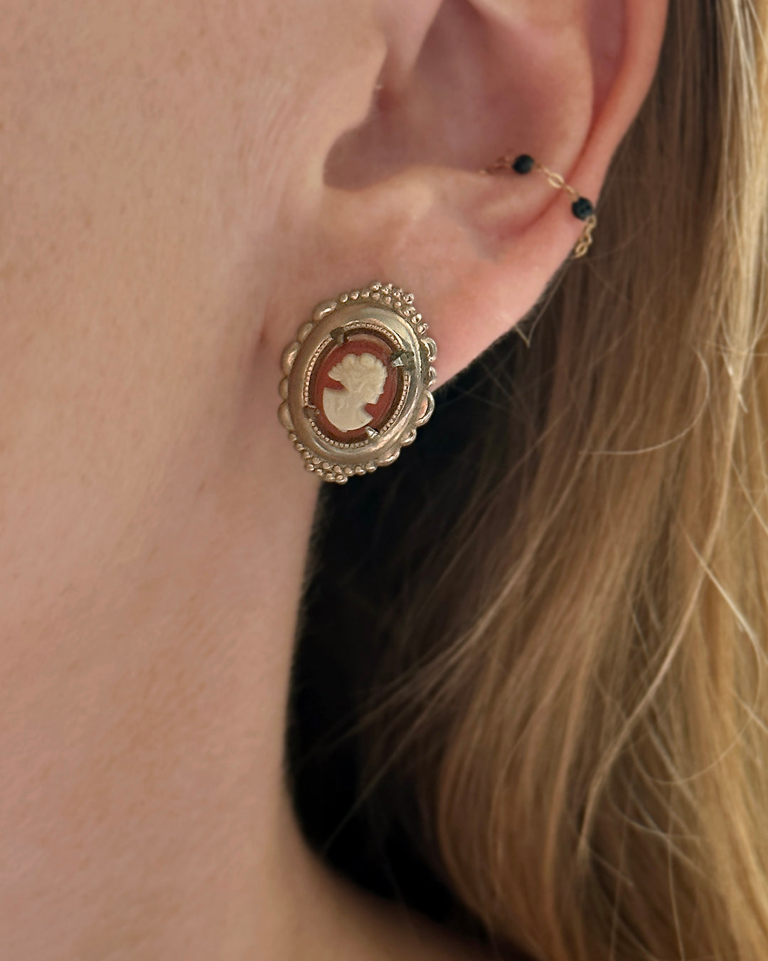 Antique Cameo earrings