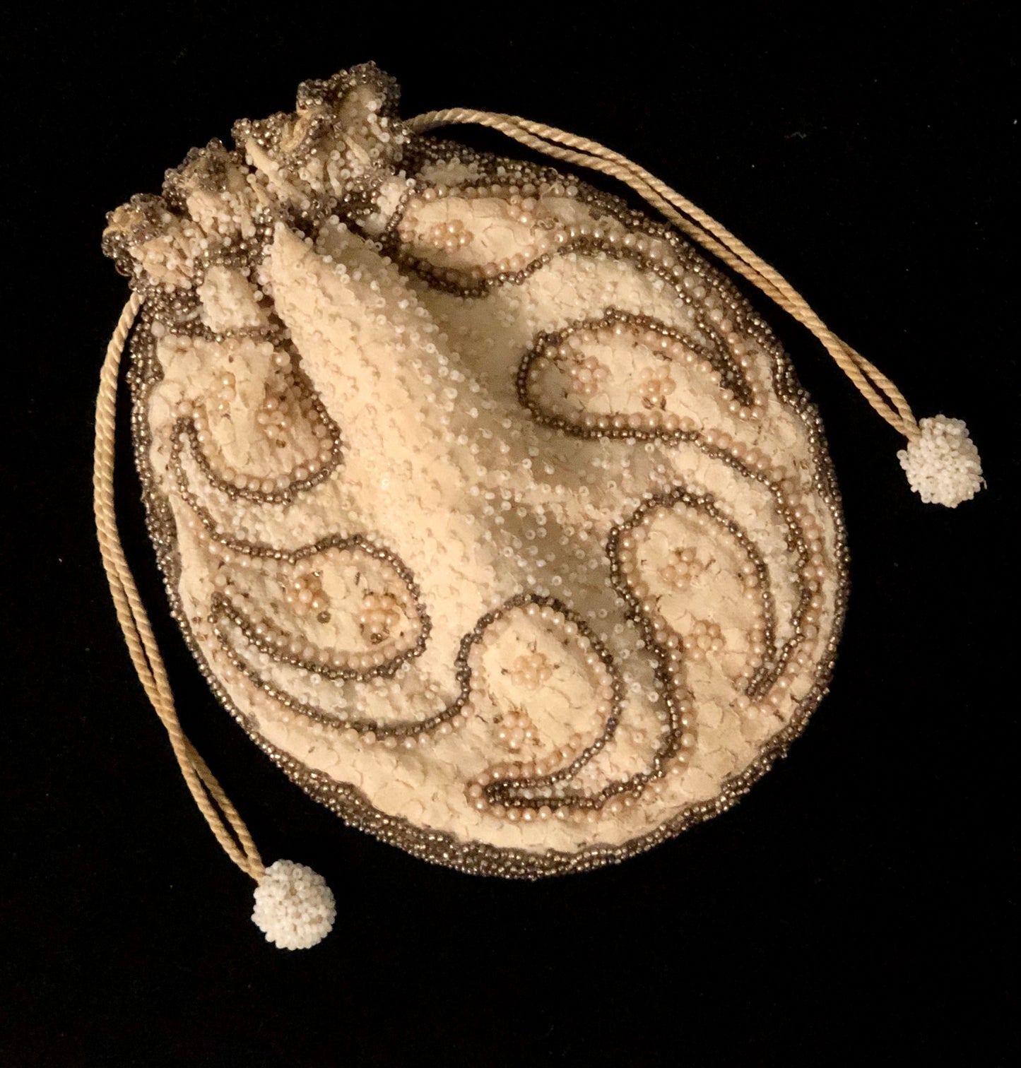 Antique Beaded Evening Bag