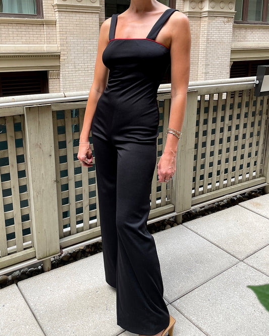 Vintage 1970s Jumpsuit With Matching Duster | XS