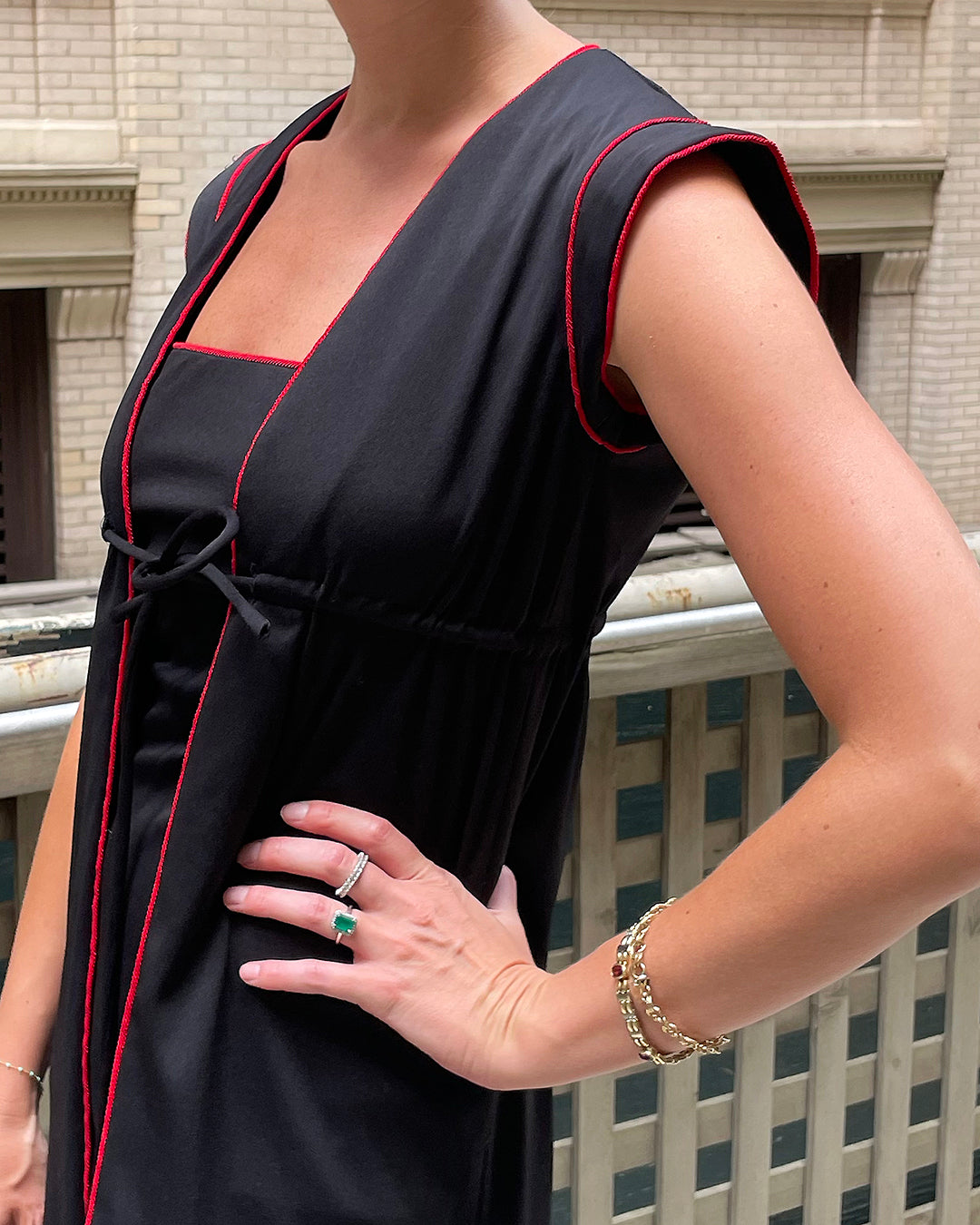 Vintage 1970s Jumpsuit With Matching Duster | XS