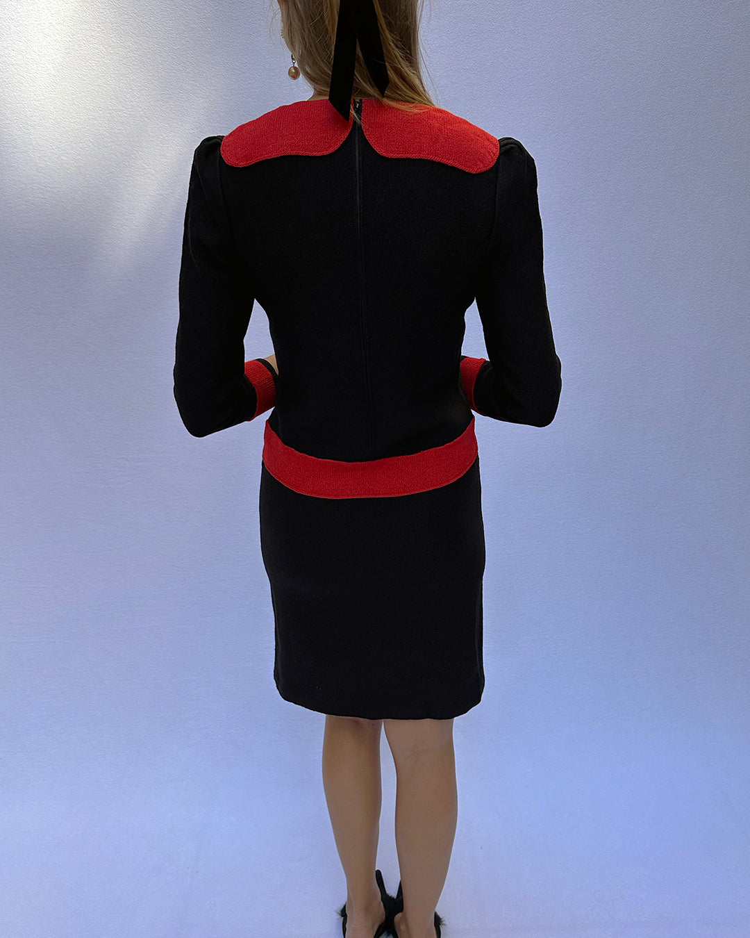 Vintage Adolfo Knit Dress