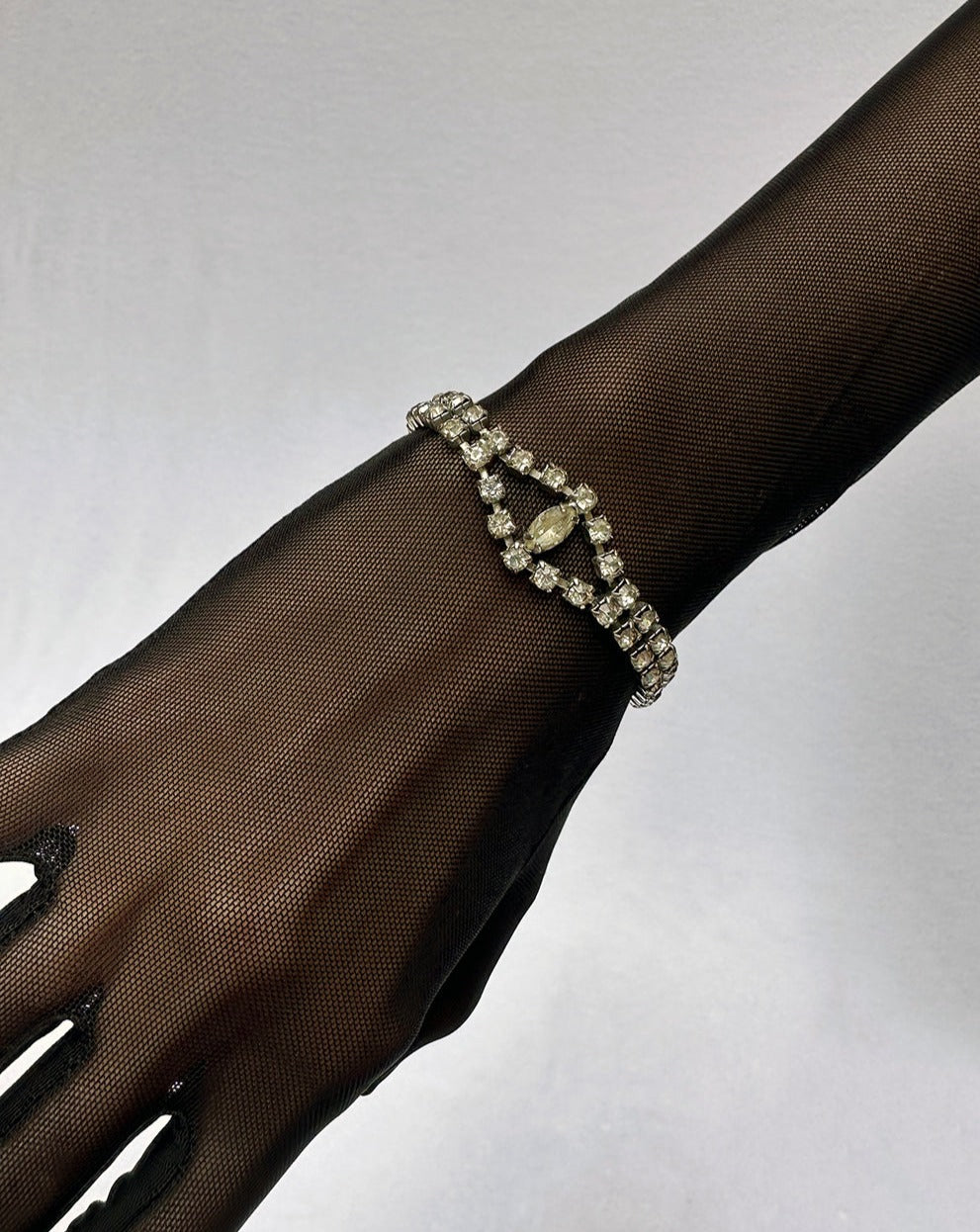 Vintage Midcentury Diamanté Bracelet