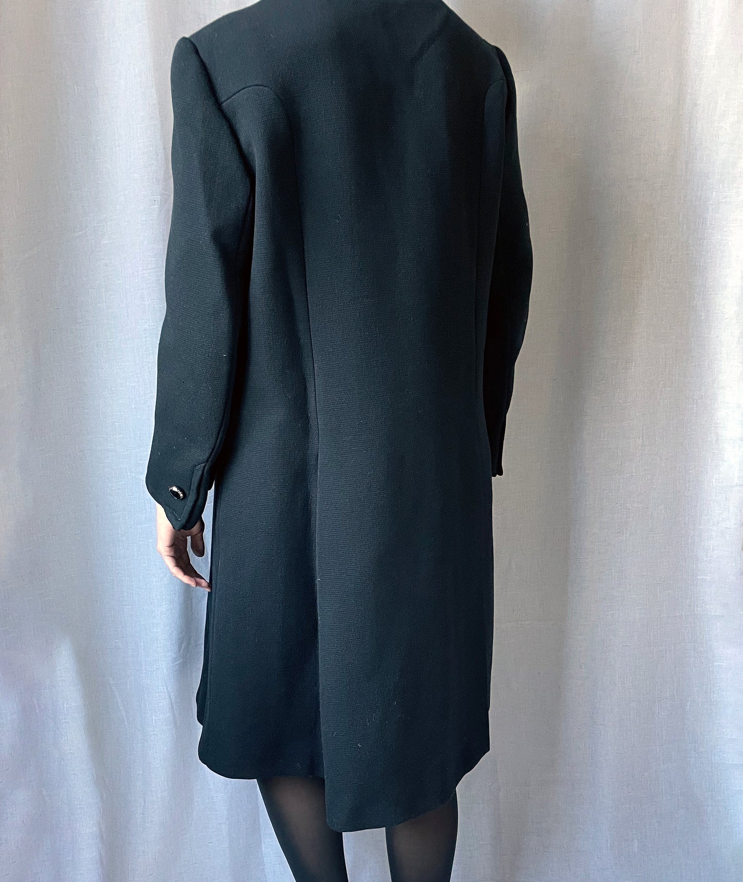 Vintage Custom-Made Wool Peacoat