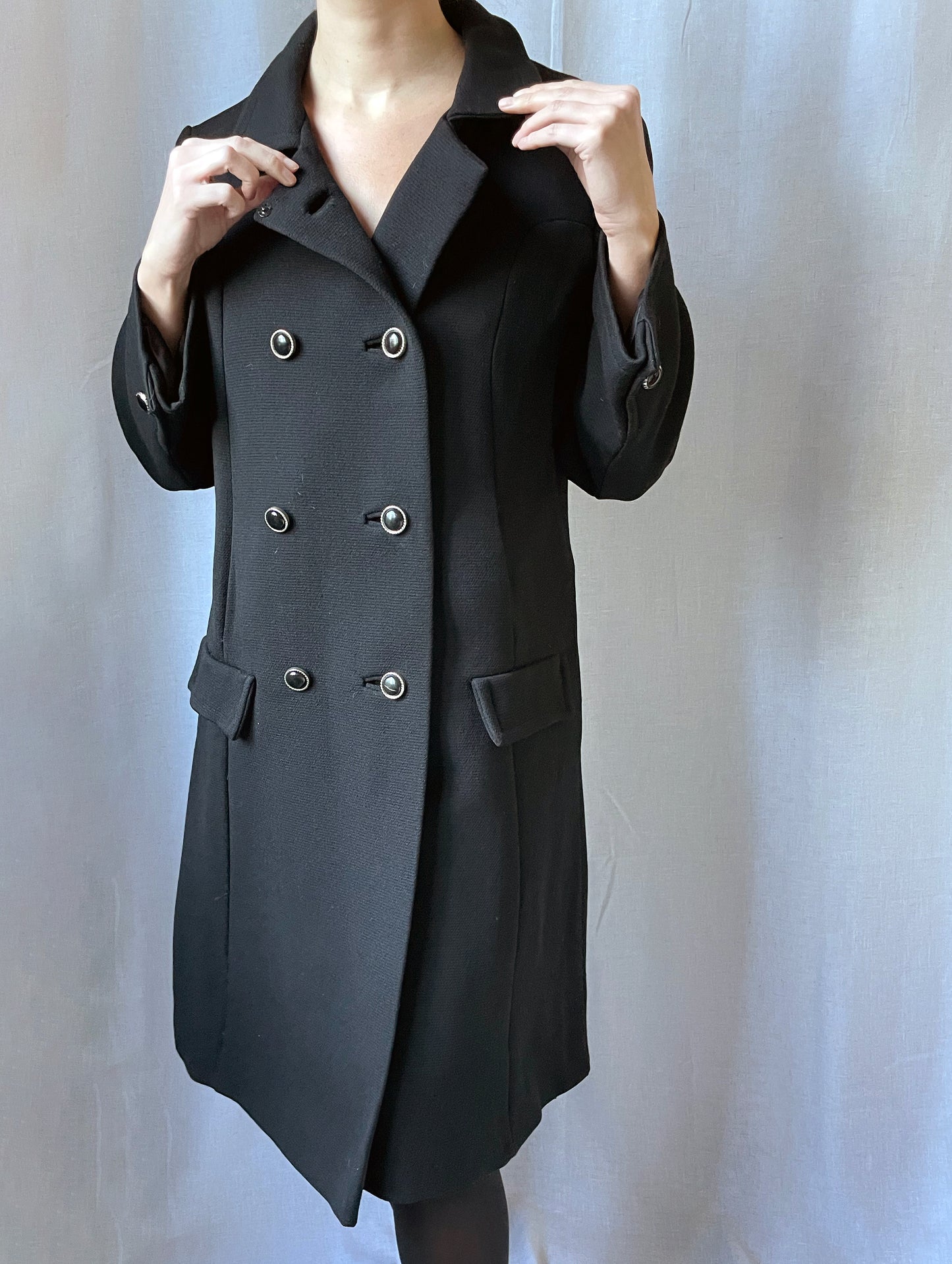 Vintage Custom-Made Wool Peacoat