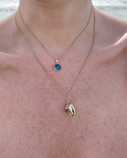Waitlist: Vintage 8k Gold Evil Eye Pendant
