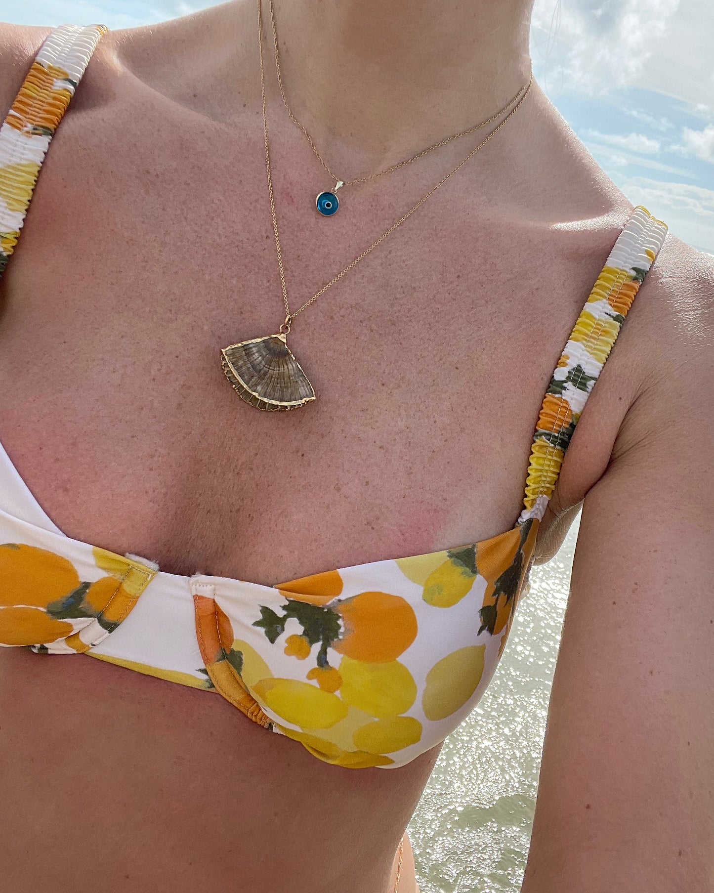 Waitlist: Vintage 8k Gold Evil Eye Pendant