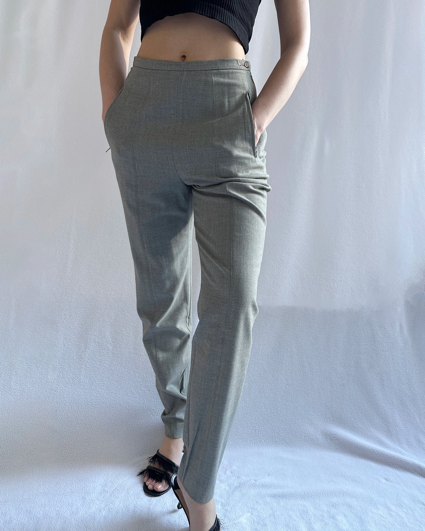 Vintage Giorgio Armani Wool Trousers