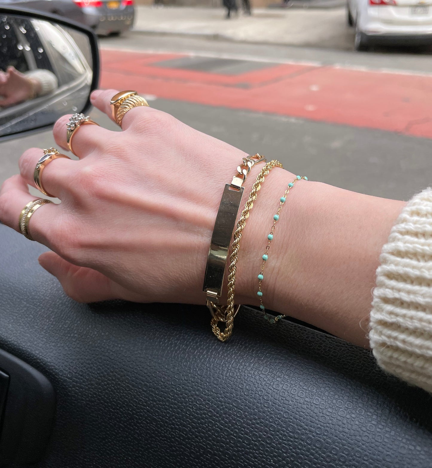 Vintage 10k Gold Rope Brecelet