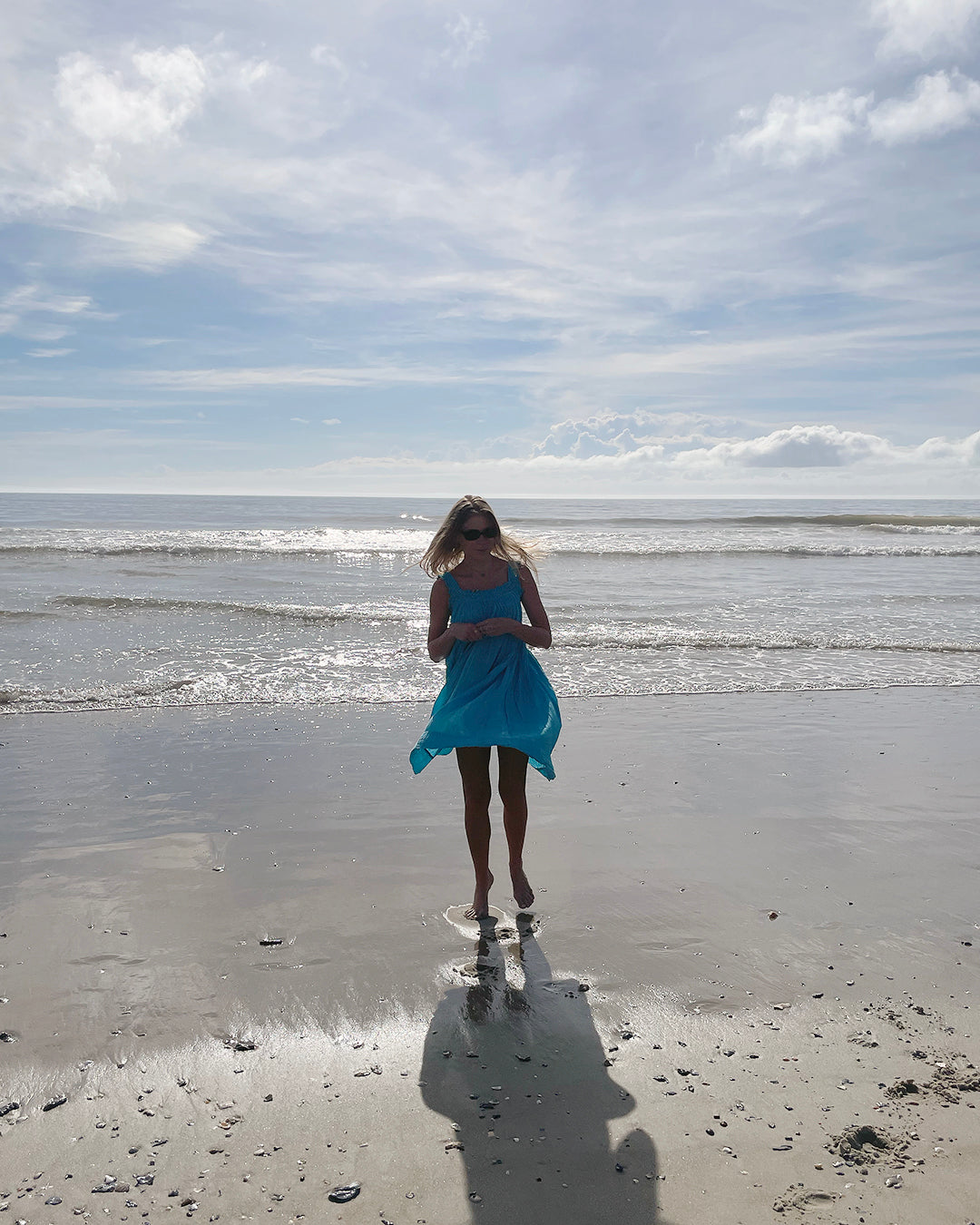 Vintage 1970s Greek Coverup Dress