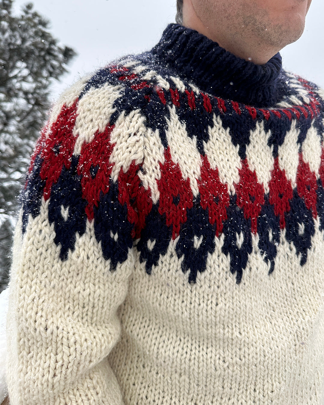 Vintage Hand-Knit Greek Fisherman Sweater (UNISEX)