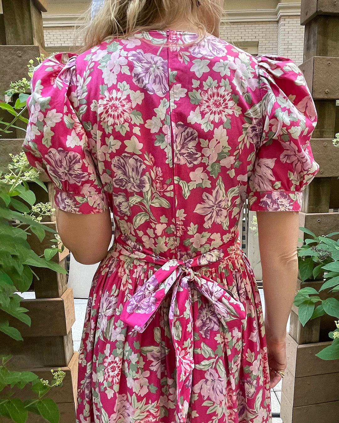 Vintage Laura Ashley Floral Dress | XS-M