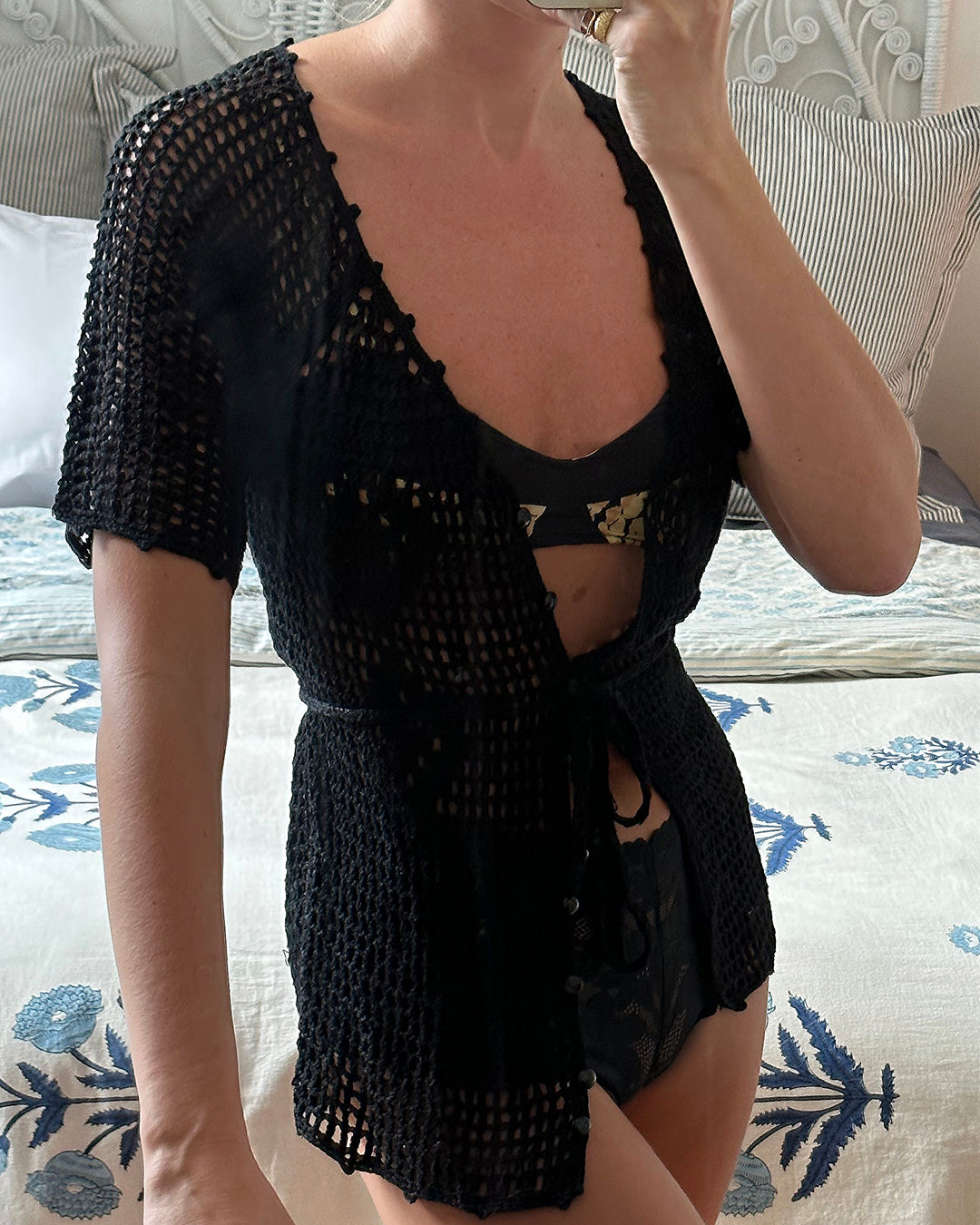 Vintage Crochet Cardigan