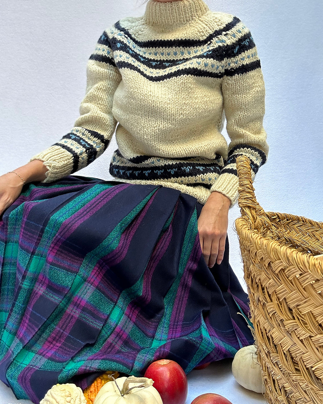 Vintage Hand-Knit Greek Fisherman Sweater (UNISEX)