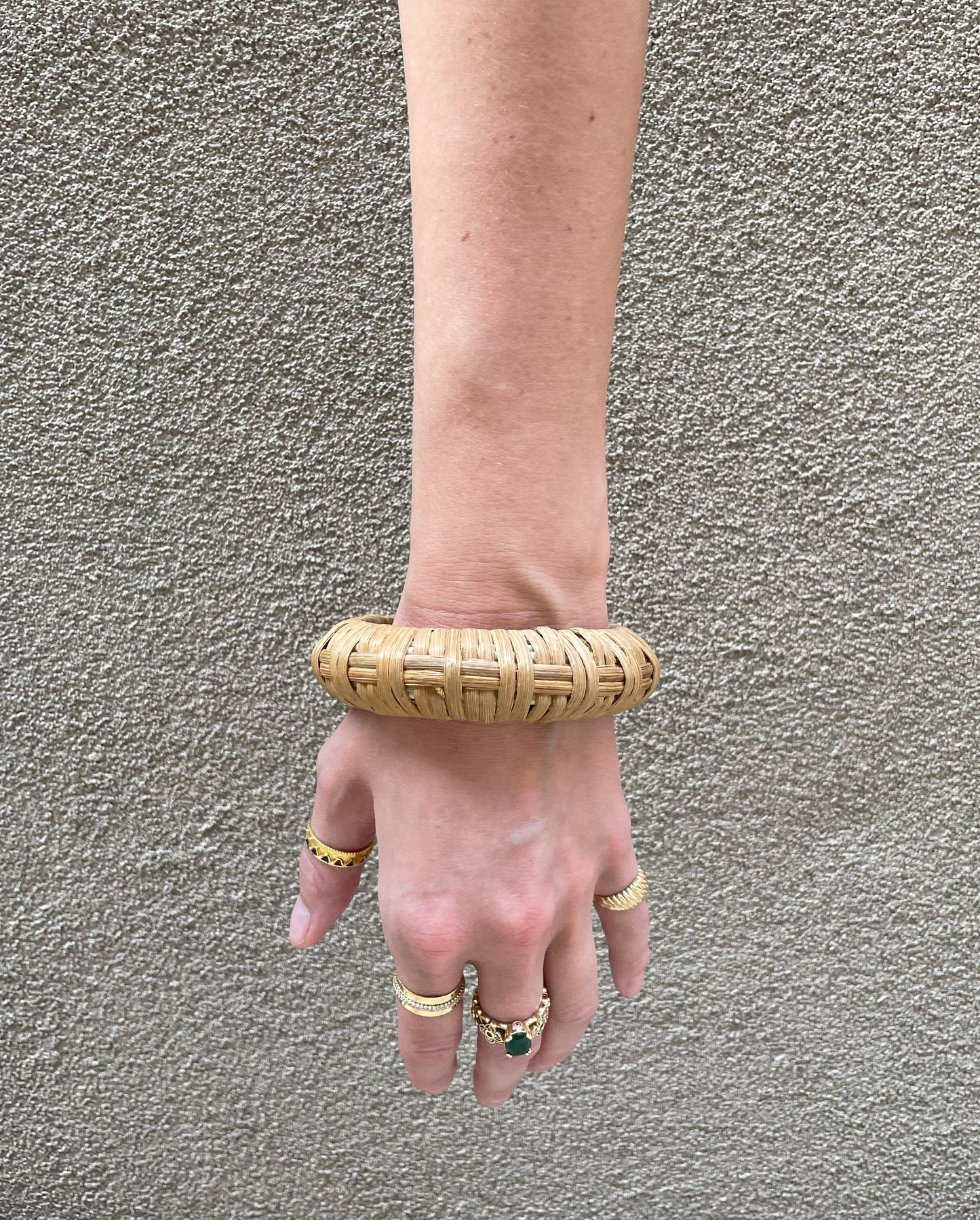 Vintage Rattan Bangle