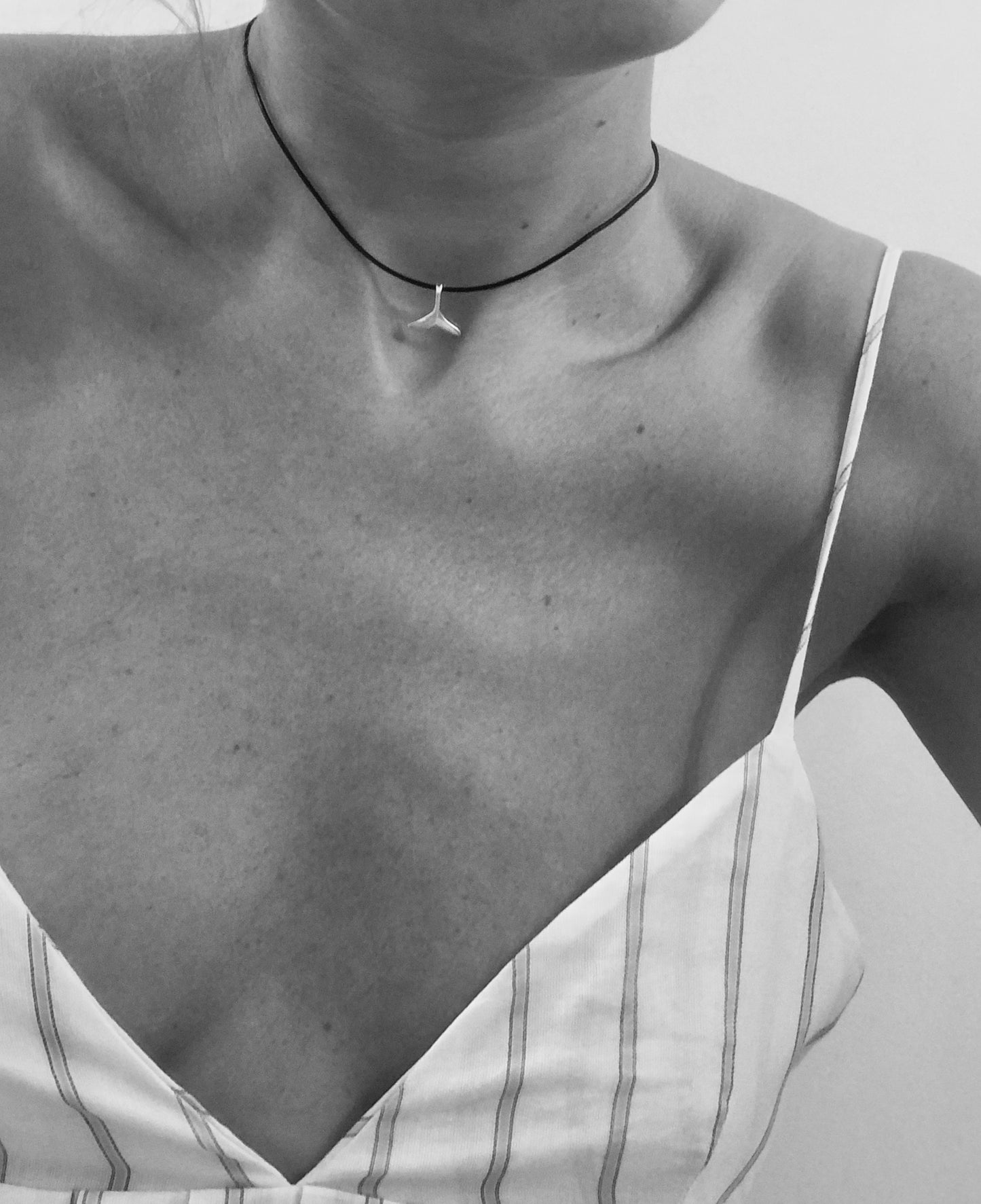 Vintage Sterling Silver Fishtail Choker