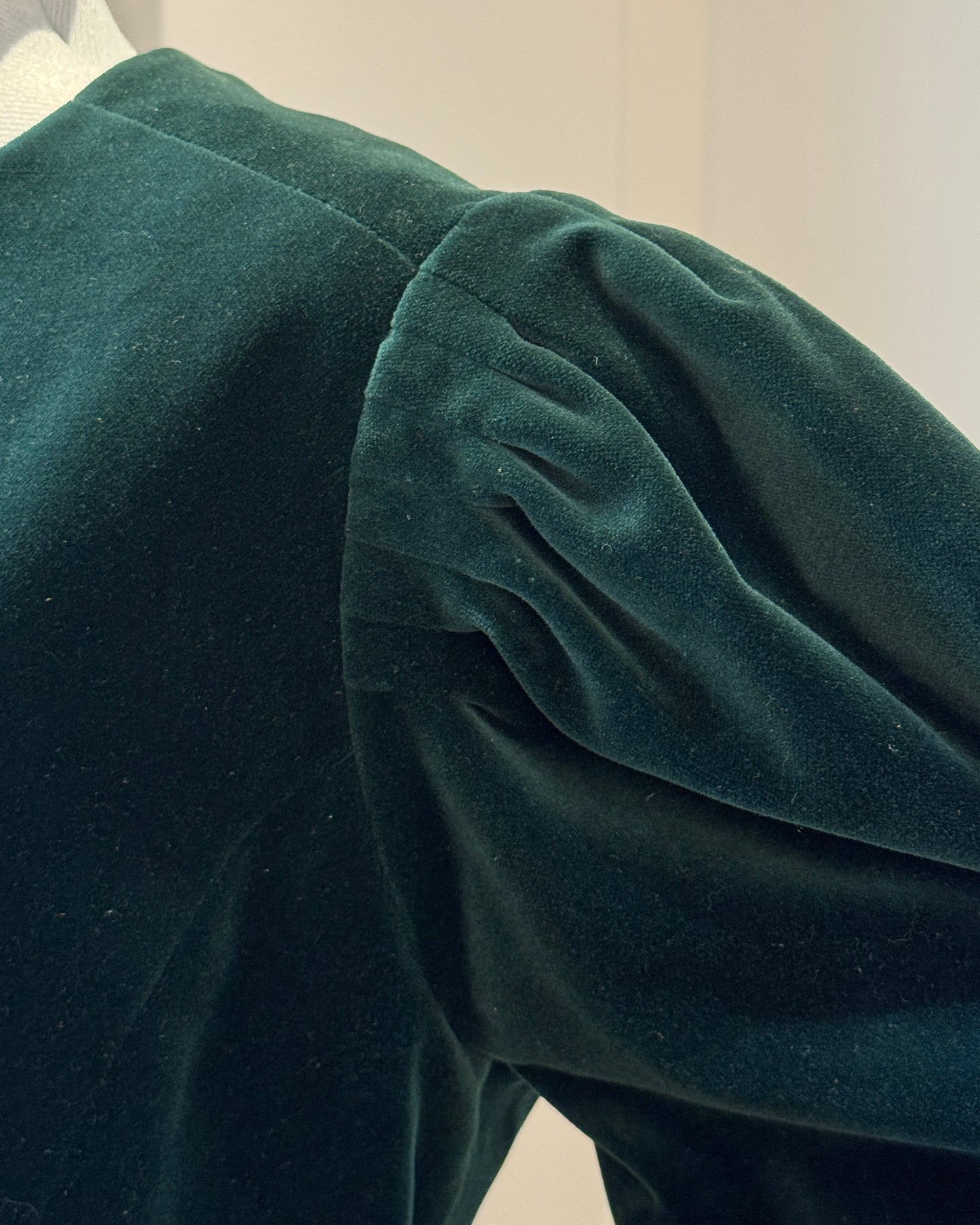 Vintage 1960s Sybil Connolly Couture Velvet Dress