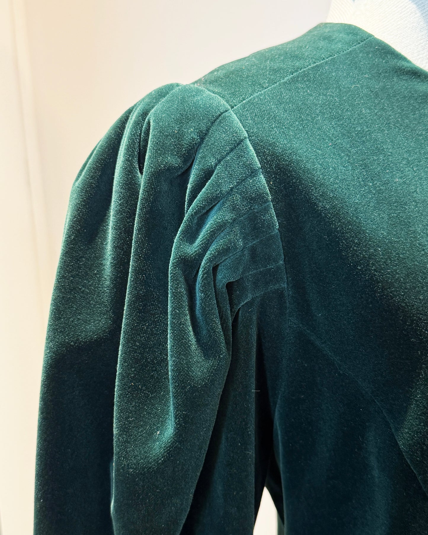 Vintage 1960s Sybil Connolly Couture Velvet Dress