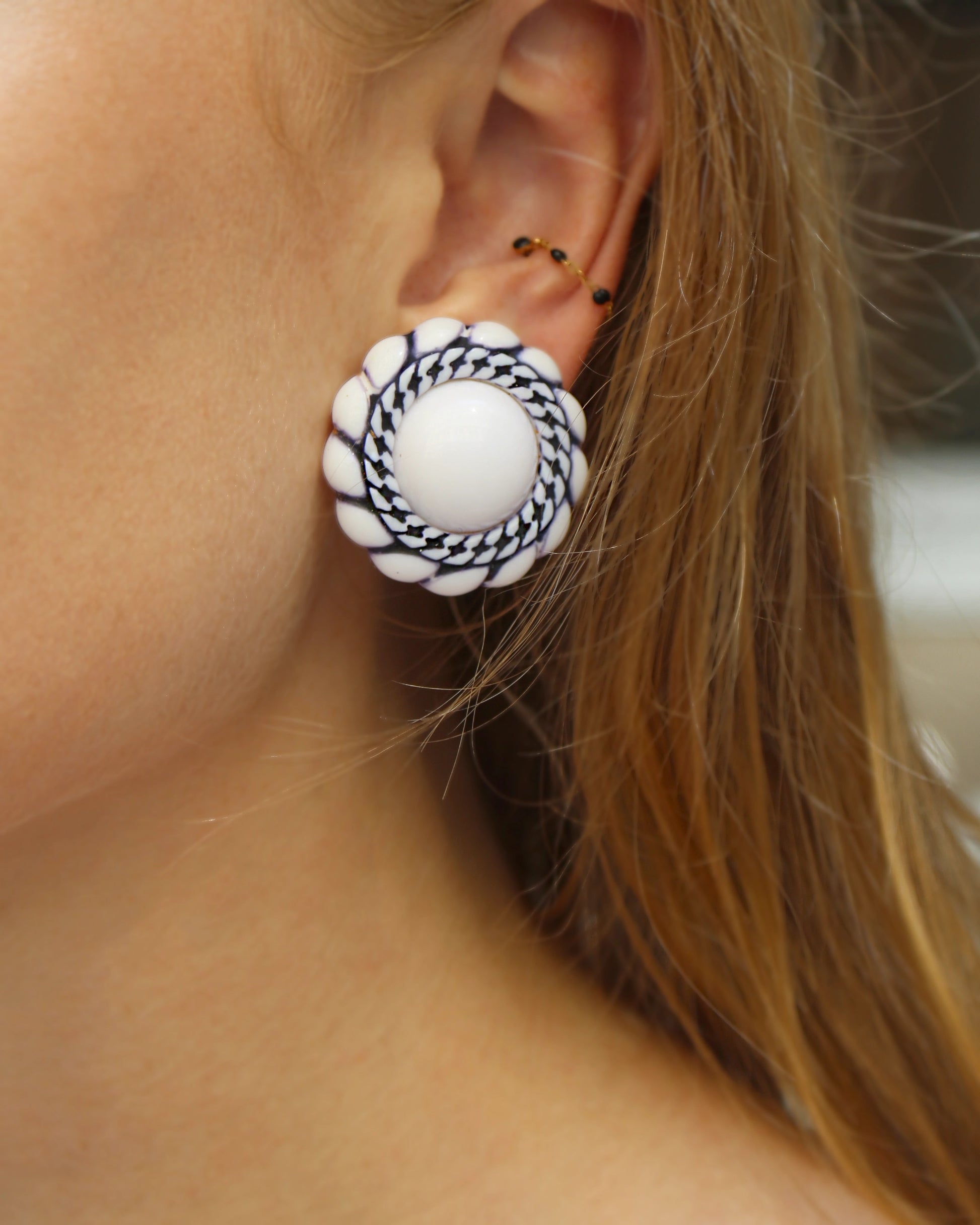 Celluloid earrings 2025