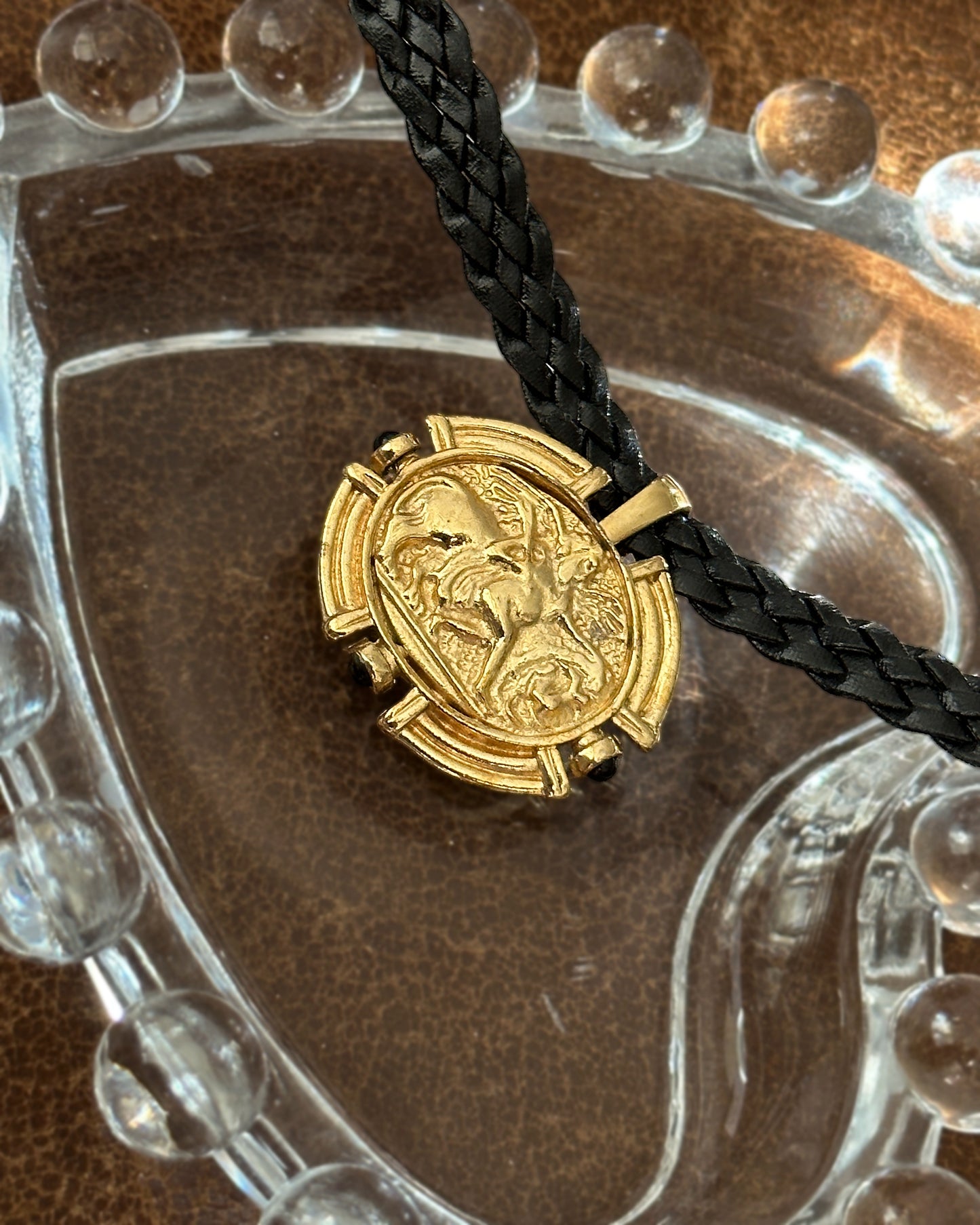 Vintage Etruscan Revival Pendant Choker