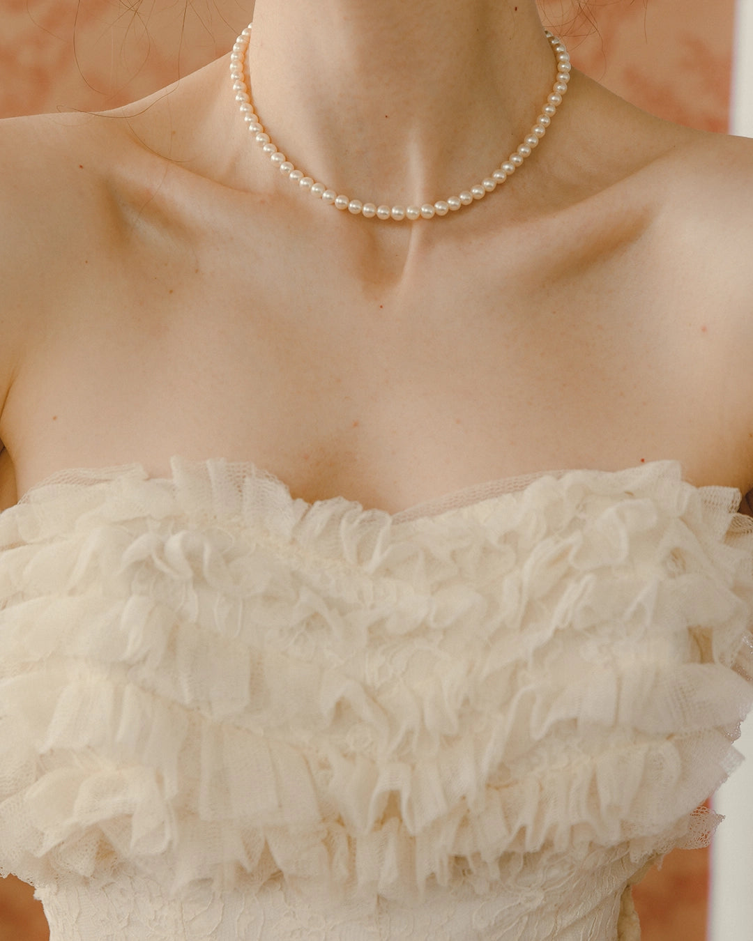 Vintage Pearl Necklace With 10k Gold Clasp
