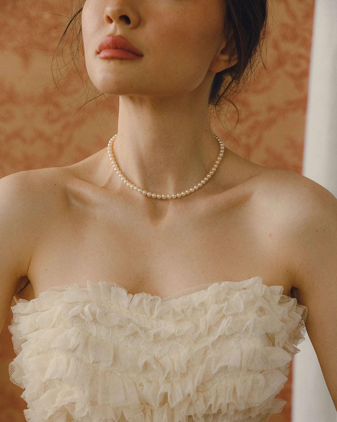 Vintage Pearl Necklace With 10k Gold Clasp